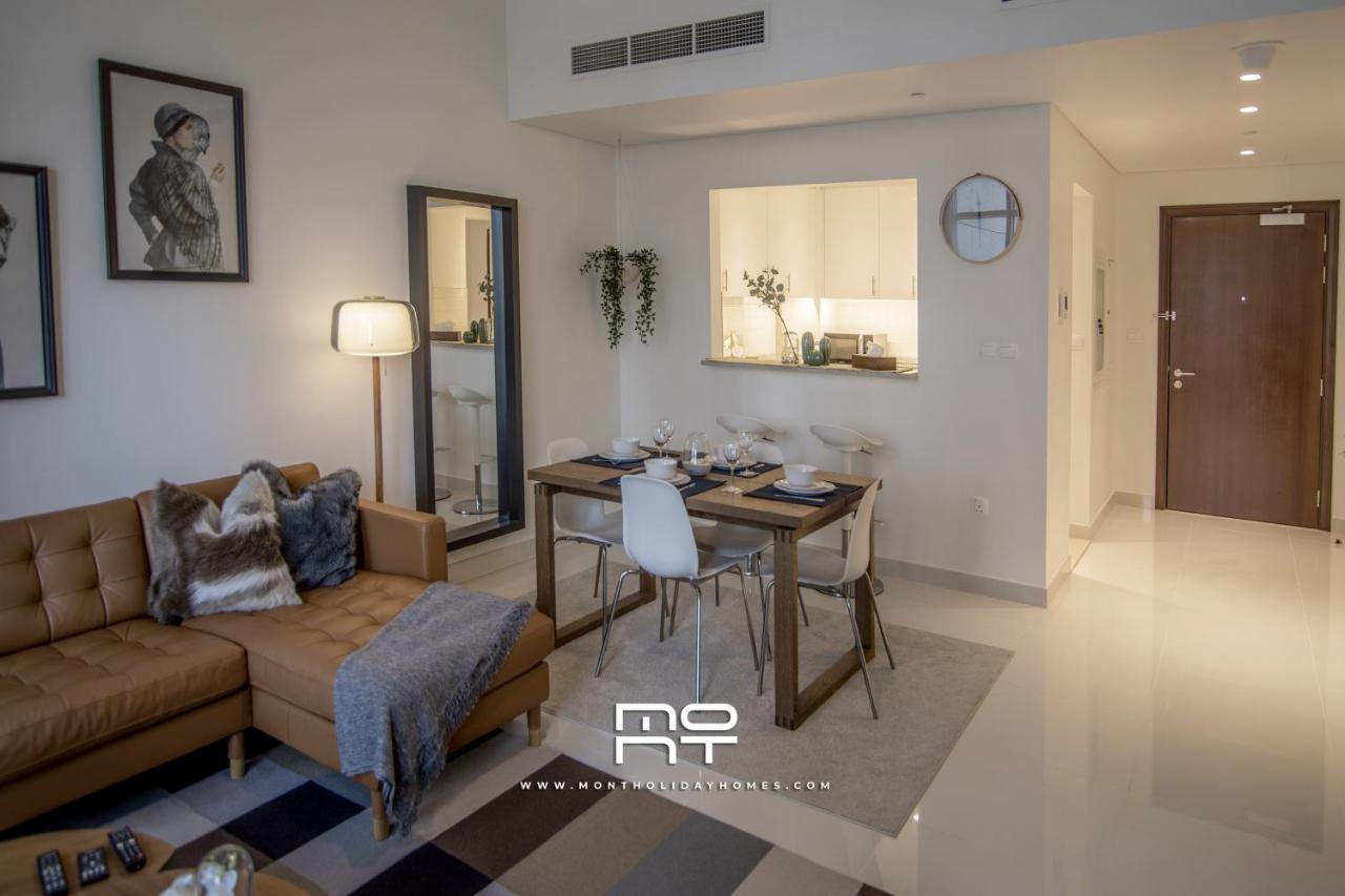 Elegant Apt With Balcony Minutes From Burj Khalifa Dubai Eksteriør bilde